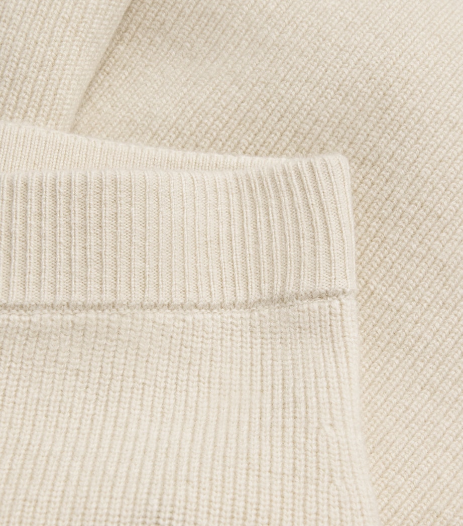 Wool-Blend Culotte Trousers AFFOGATO Image 5