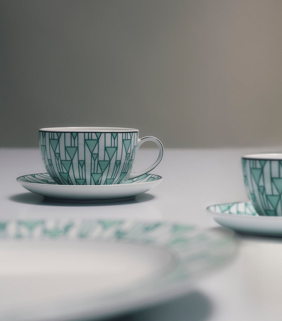 Vienna Cappucino Cup and Saucer (Set of 2) F0HM1 Image 4