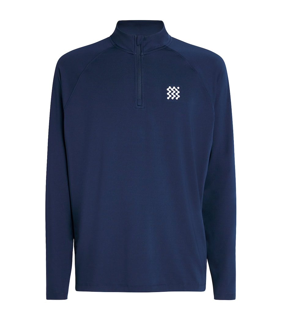 Quarter-Zip Sweatshirt NAVY Image 1