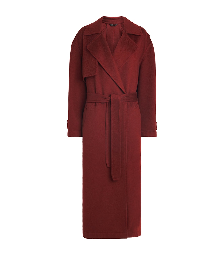 Cashmere Wrap Trench Coat 6300 SIENNA Image 1