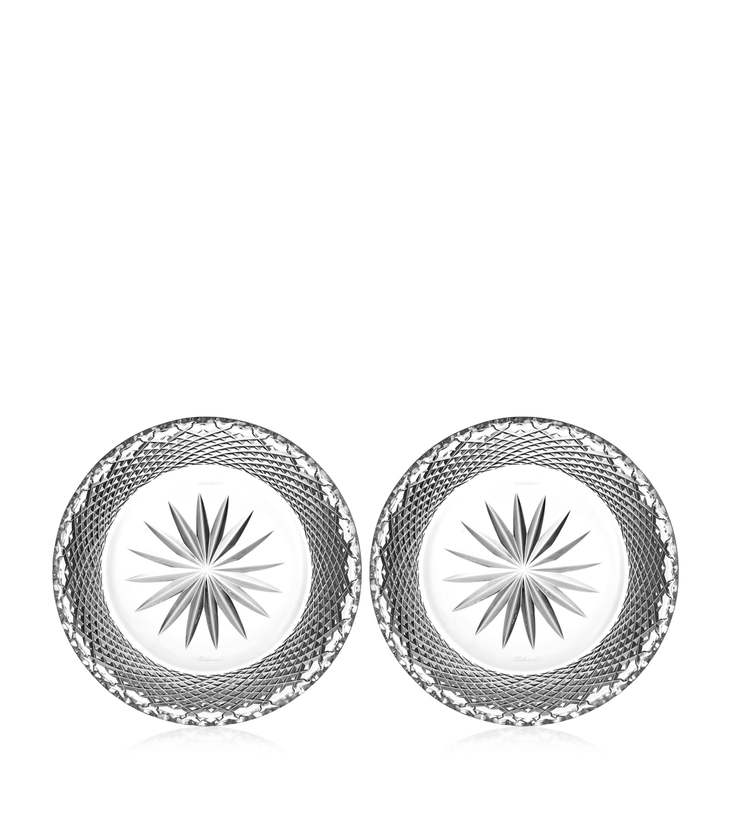 Waterford Set Of 2 Mastercraft Heritage Alana Plates