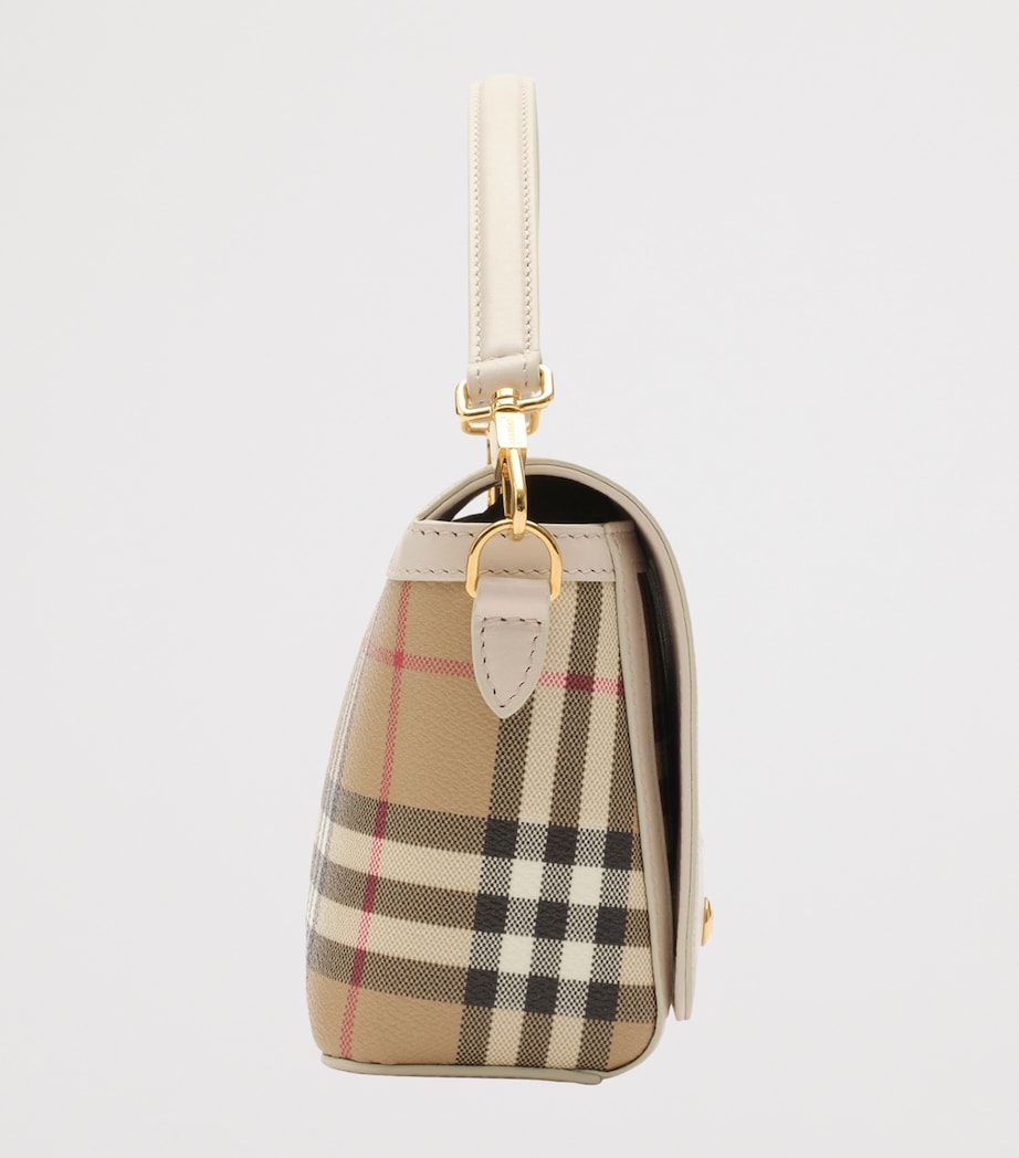Burberry Check Note Top-Handle Bag Vntg Chk/soap Image 3