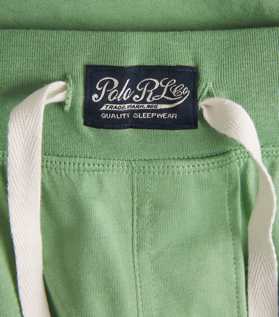 Cotton Pyjama Shorts OUTBACK GREEN Image 5