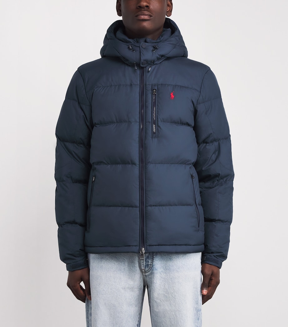 Water-Resistant Down Gorham Puffer Jacket NAVY Image 3