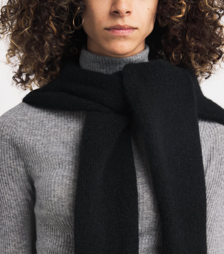 Wool-Silk-Cashmere Ribbed Sweater 8132 ROCCIA Image 6