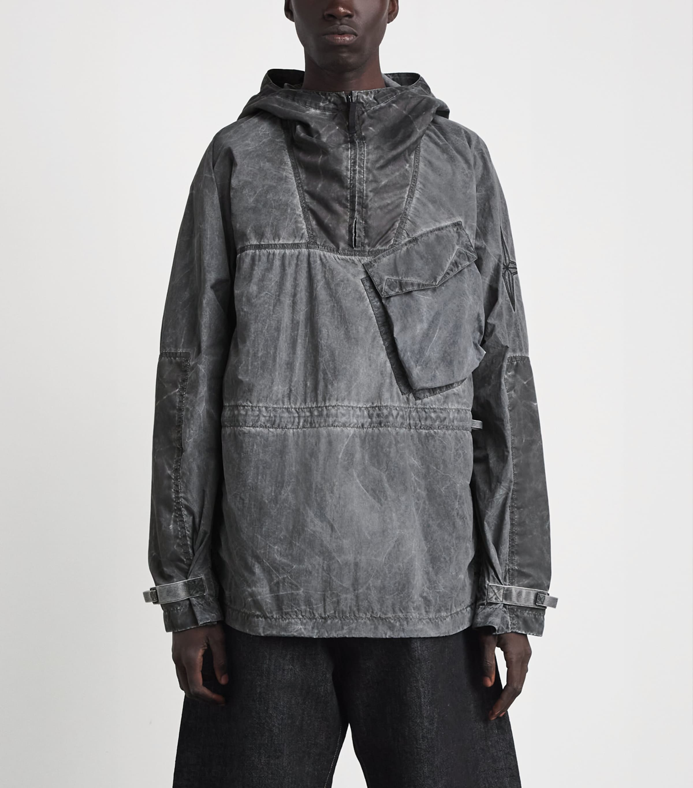 Stone Island Mens Smerigliato Nylon Overshirt Image 4