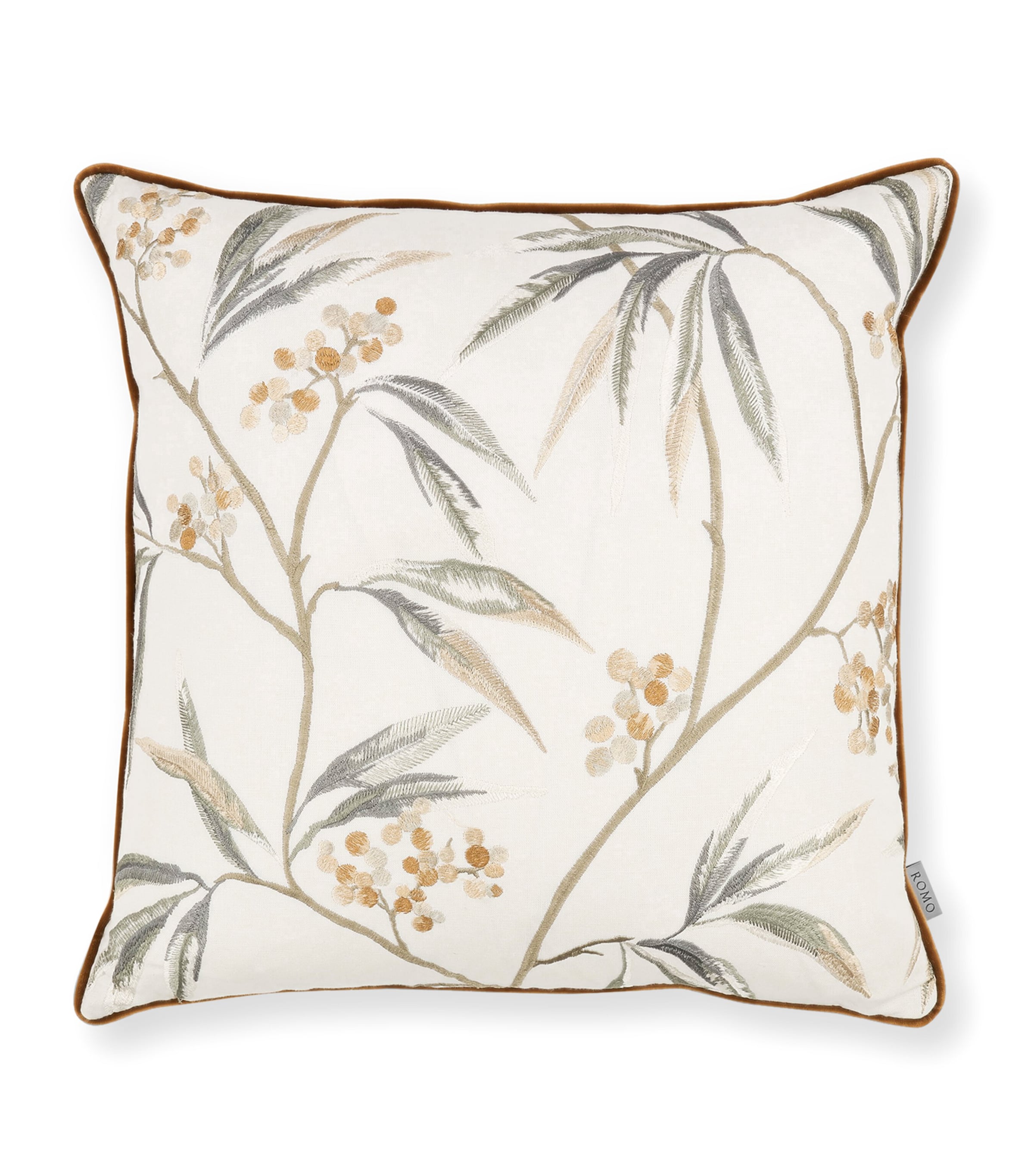 Romo Mima Tamarind Cushion In Ivory