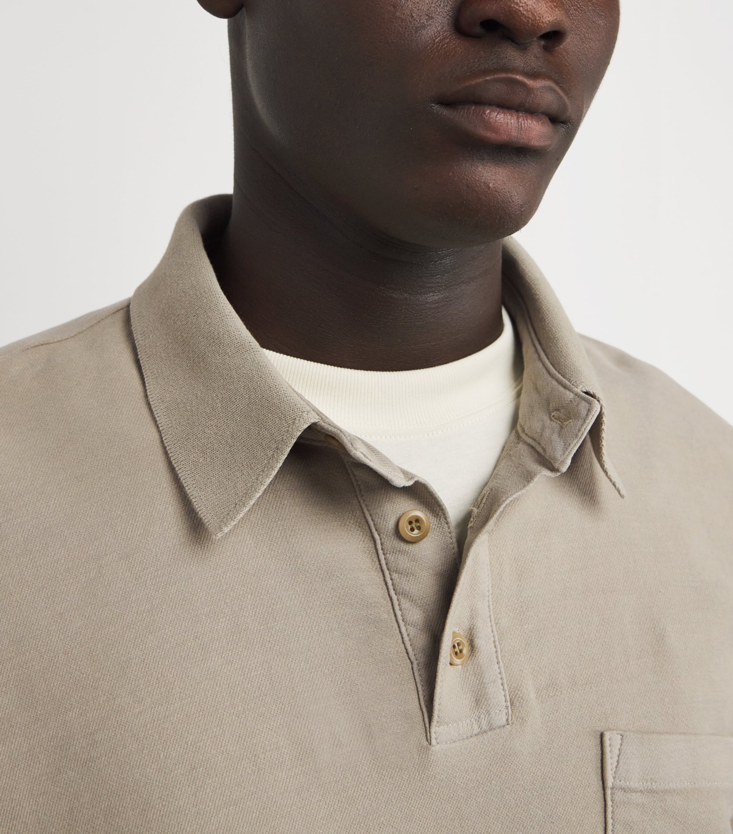 Cotton-Blend Polo Shirt M9032-1526-VTNST Image 6