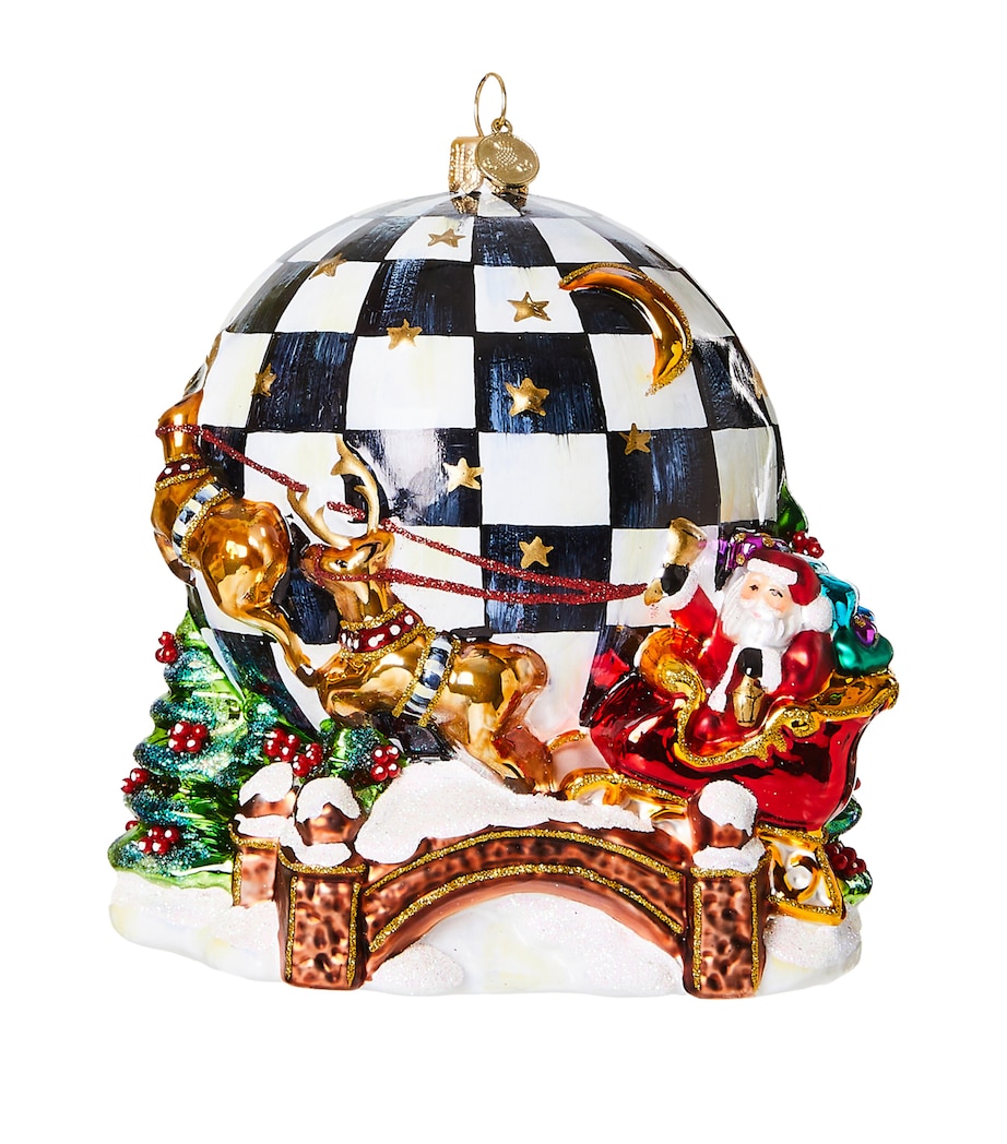 MacKenzie-Childs Glass Around the World Tree Decoration Image 1