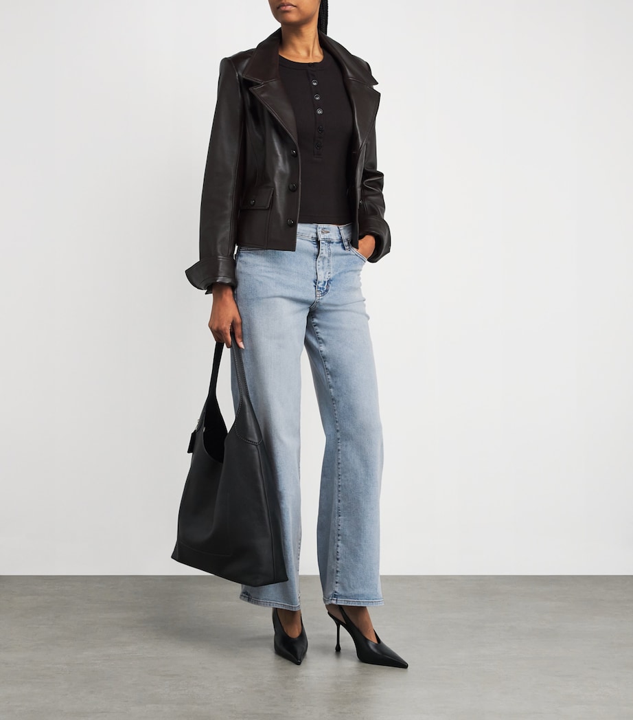 Le Slim Palazzo Wide-Leg Jeans TRIBUTE Image 2