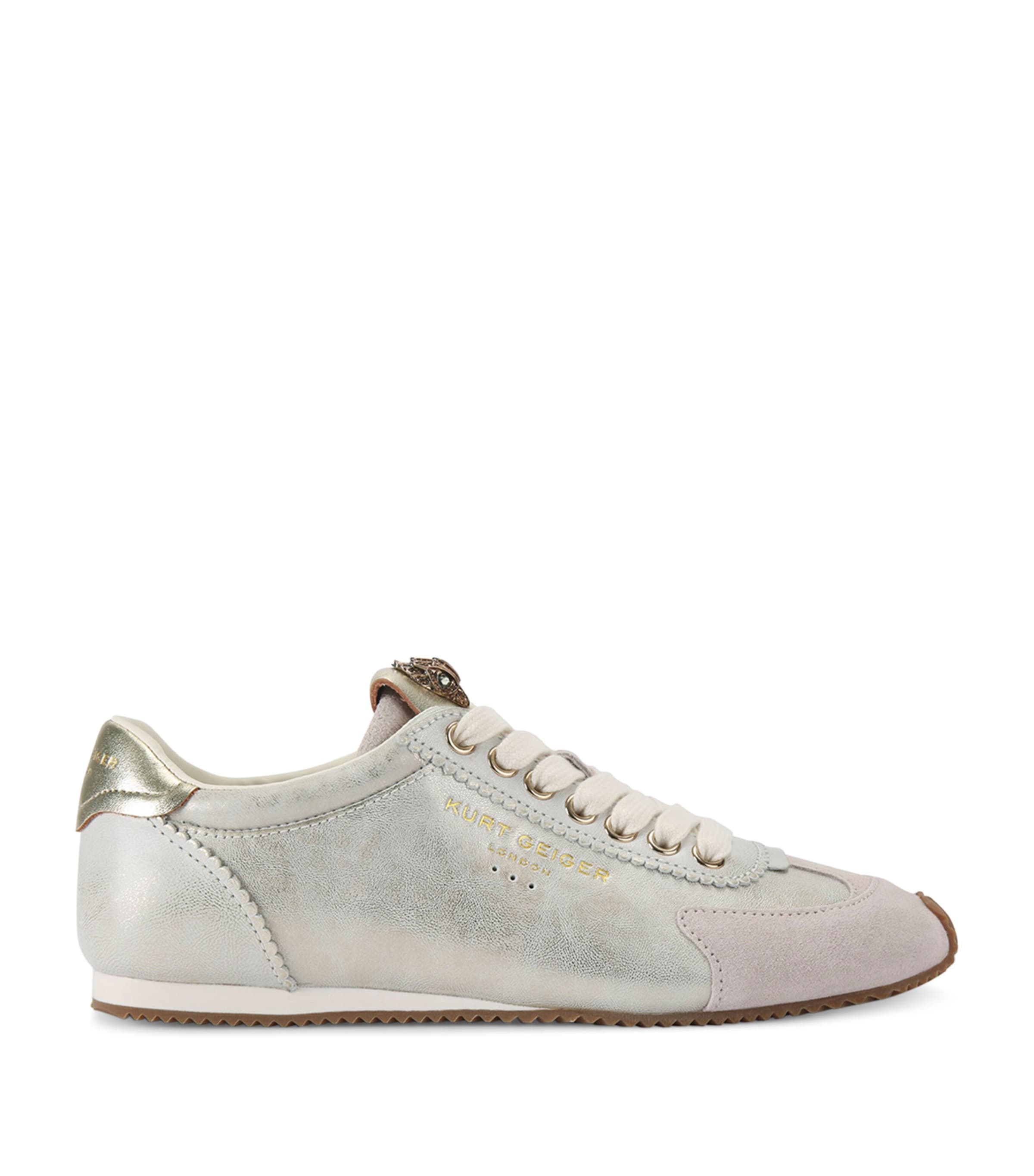 Kurt Geiger London Leather Islington Sneakers | Women Shoes | Trainers | Low-Top Trainers | Designers | Kurt Geiger London