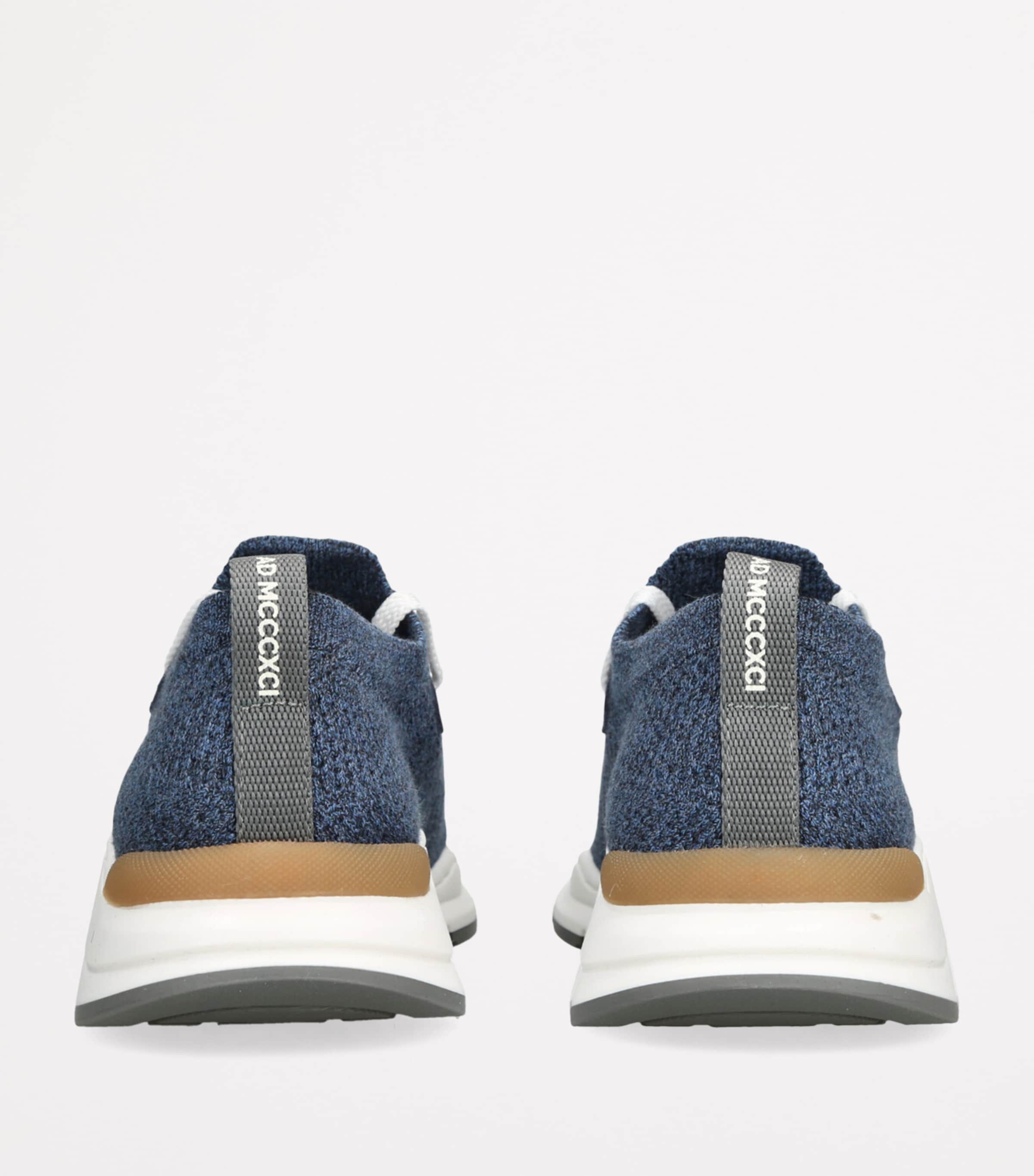 Brunello Cucinelli Kids Knitted Sneakers Blue Image 2