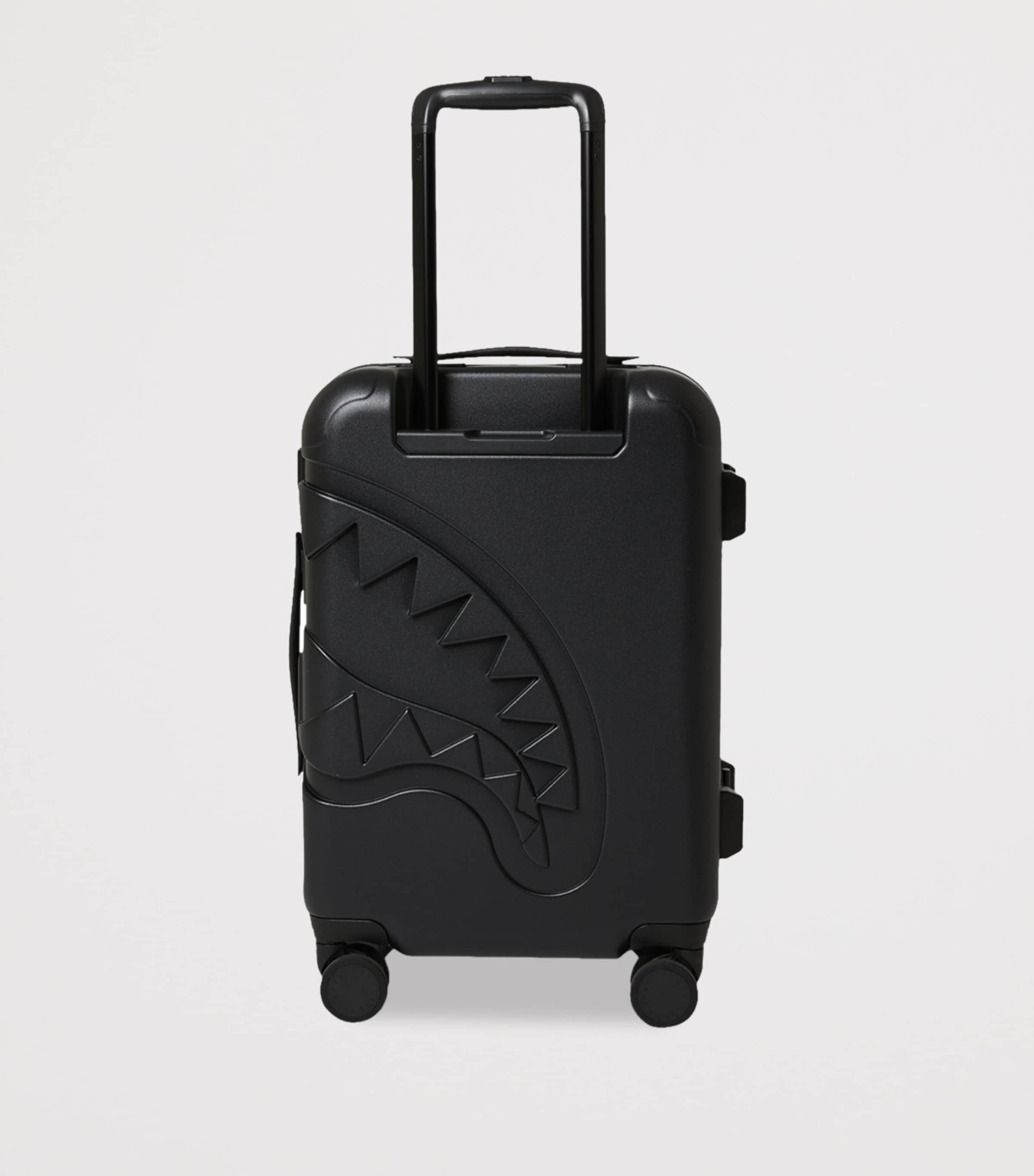 Embossed Cabin Suitcase (55cm) BLACK Image 2