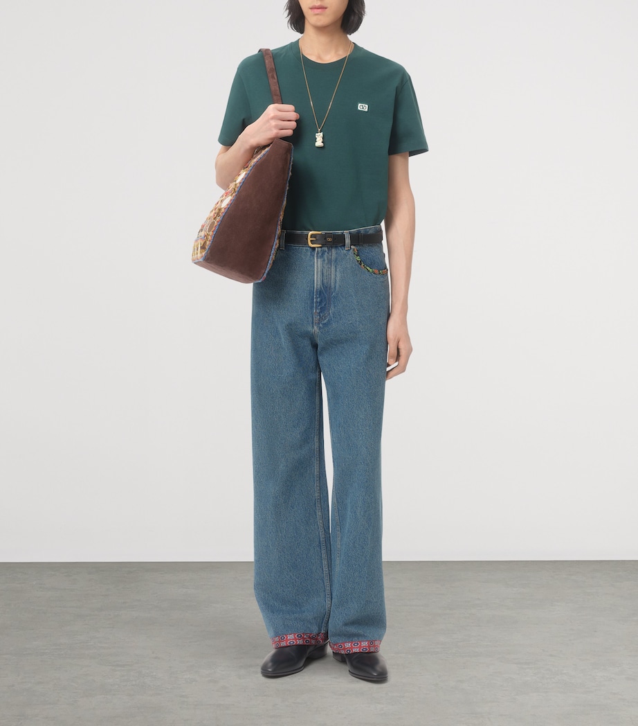 Cotton VLogo T-Shirt CN3 Image 5