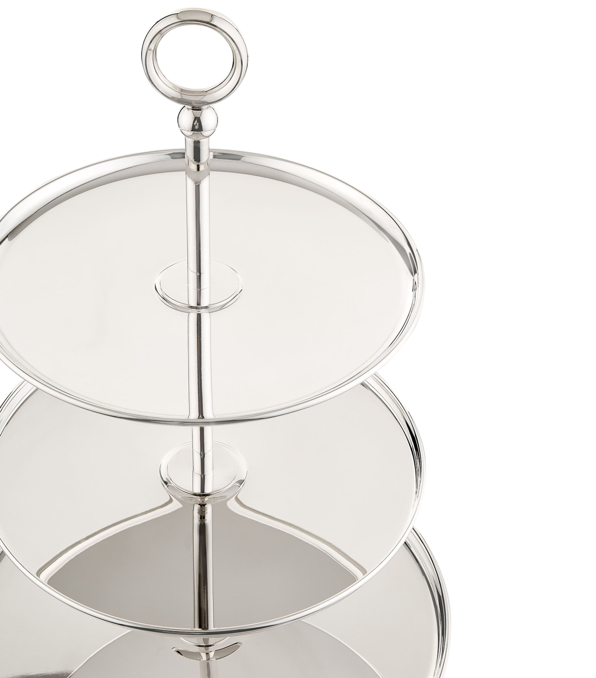 Greggio Silver-Plated Georgian 3-Tier Cake Stand | Dining | Serveware | Cake Stands | Designers | Greggio Greggio Silver-Plated Georgian 3-Tier Cake Stand | Dining | Serveware | Cake Stands | Designers | Greggio