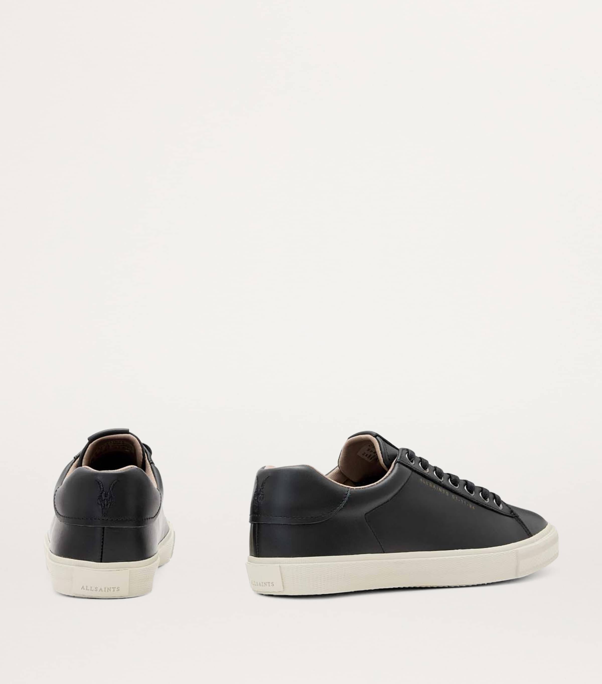 Leather Brody Sneakers BLACK Image 3
