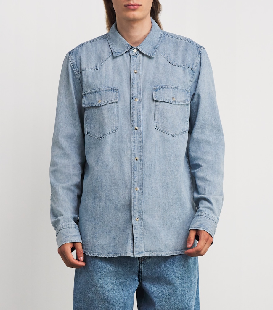 Denim Twin-Pocket Cazador Shirt MARZONE Image 3