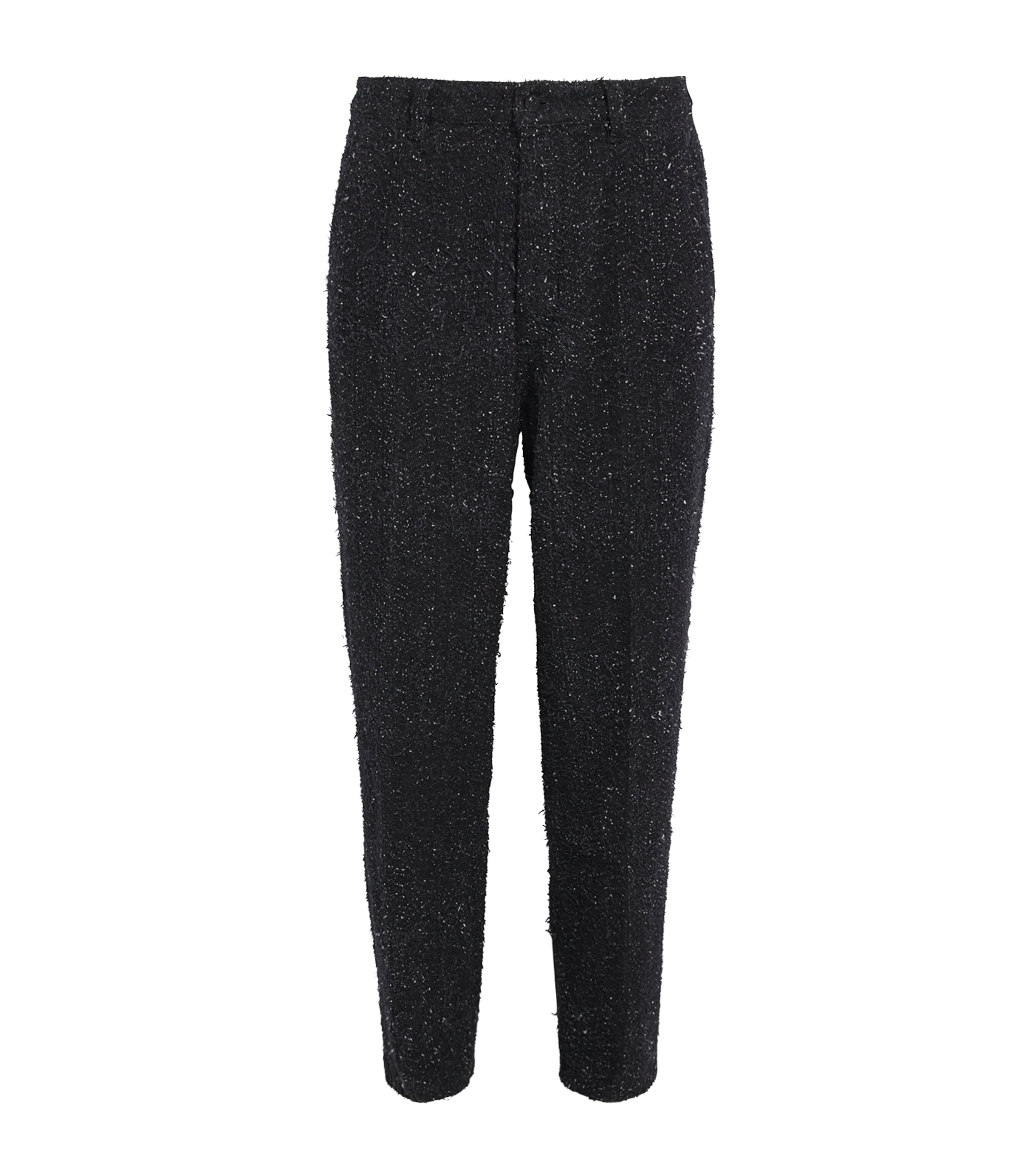 Craig Green Cotton Towel Trousers In Black