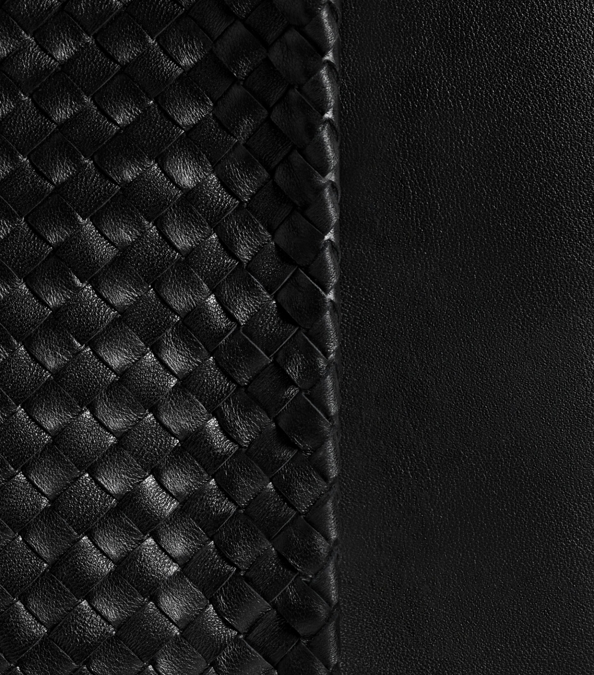 Bottega Veneta Black Large Nappa Leather Corso Shoulder Bag