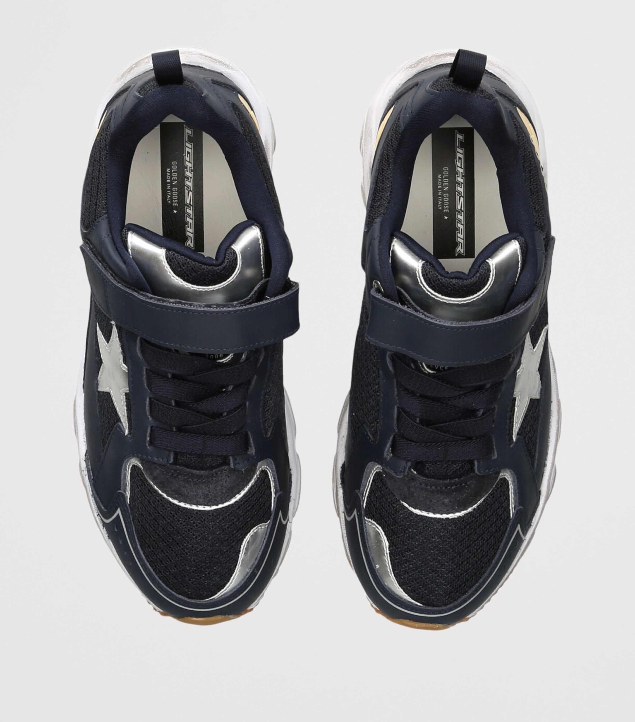 Golden Goose Light Star Sneakers Navy Image 4