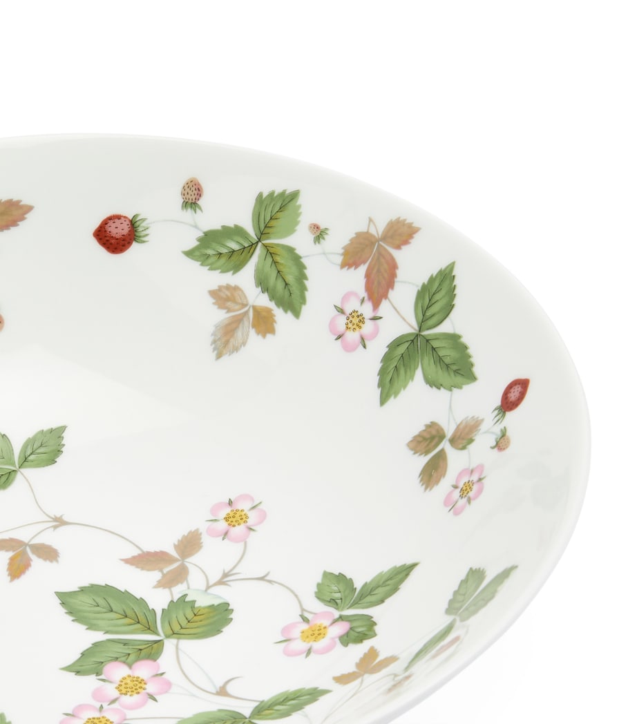 Fine Bone China Wild Strawberry Coupe Bowl (20.5cm) MULTI Image 2