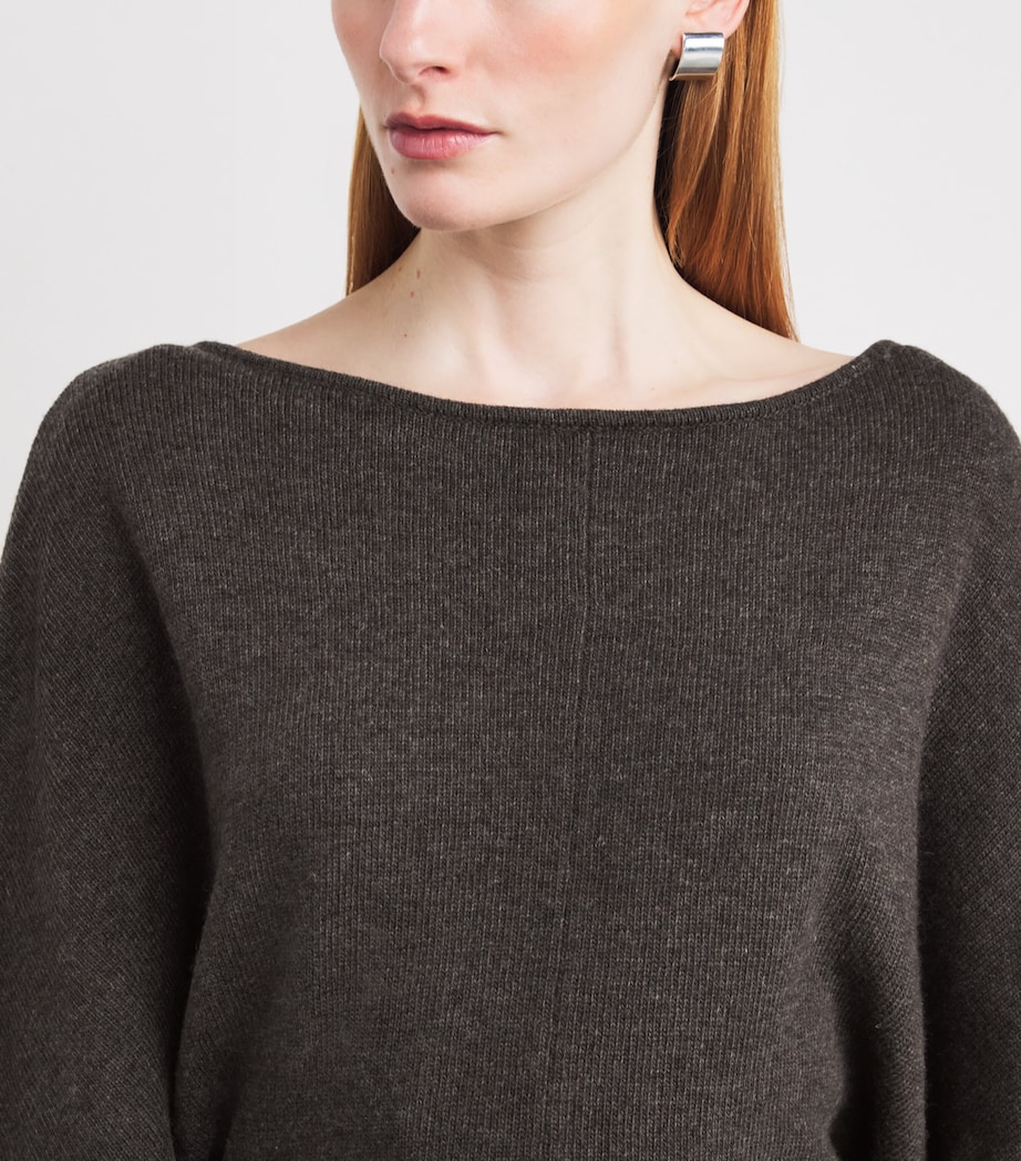 Wool-Blend Amelie Midi Dress CANYON Image 6