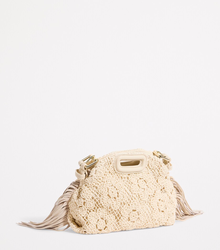 Crochet Miss M Shoulder Bag ECRU Image 3