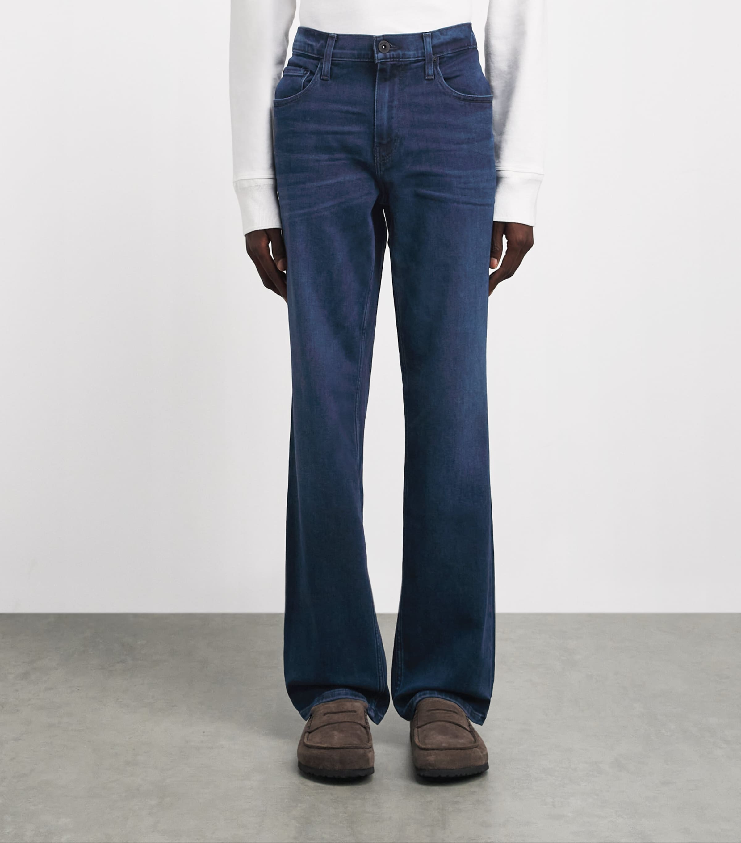 PAIGE Mens Doheny Relaxed Straight Jeans Jenkins Image 4