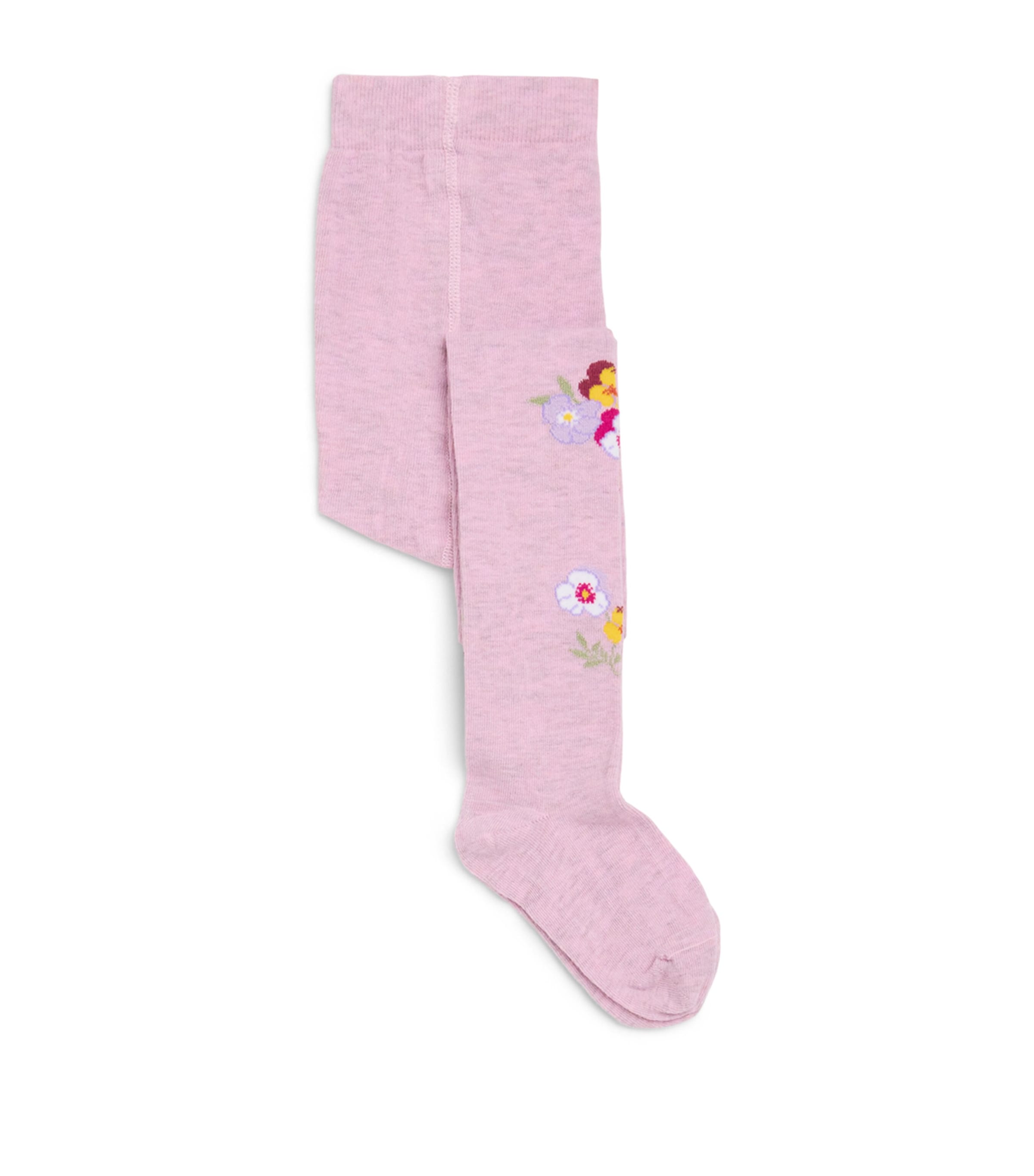 Monnalisa Floral Tights (2-10 Years)