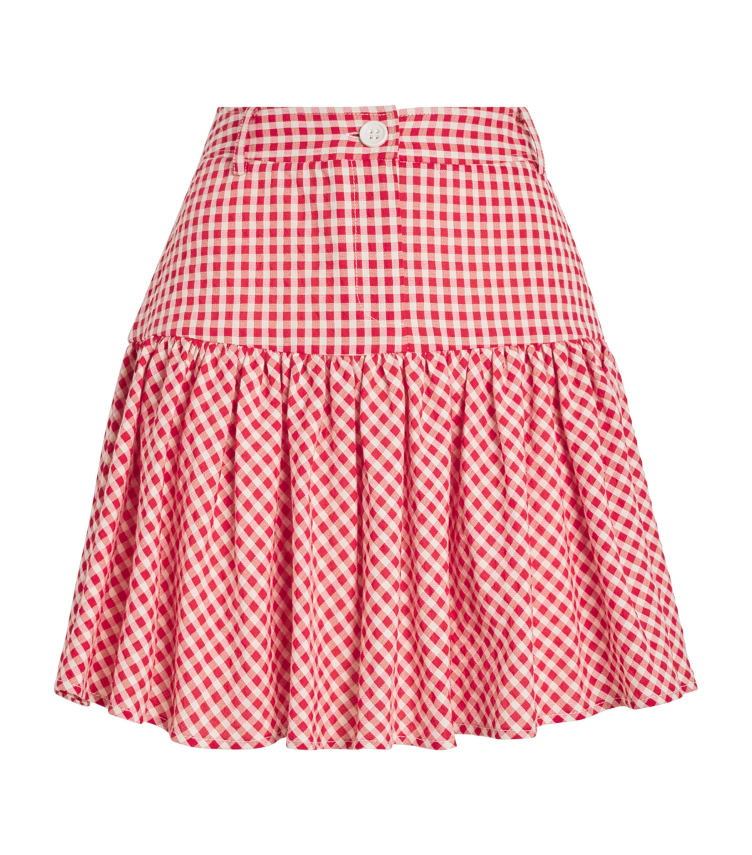 Claudie Pierlot Gingham Mini Skirt