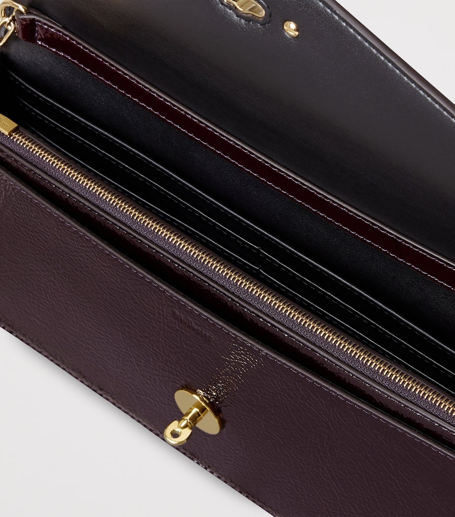 Small Darley Cross-Body Bag DEEP AUBERGINE Image 4