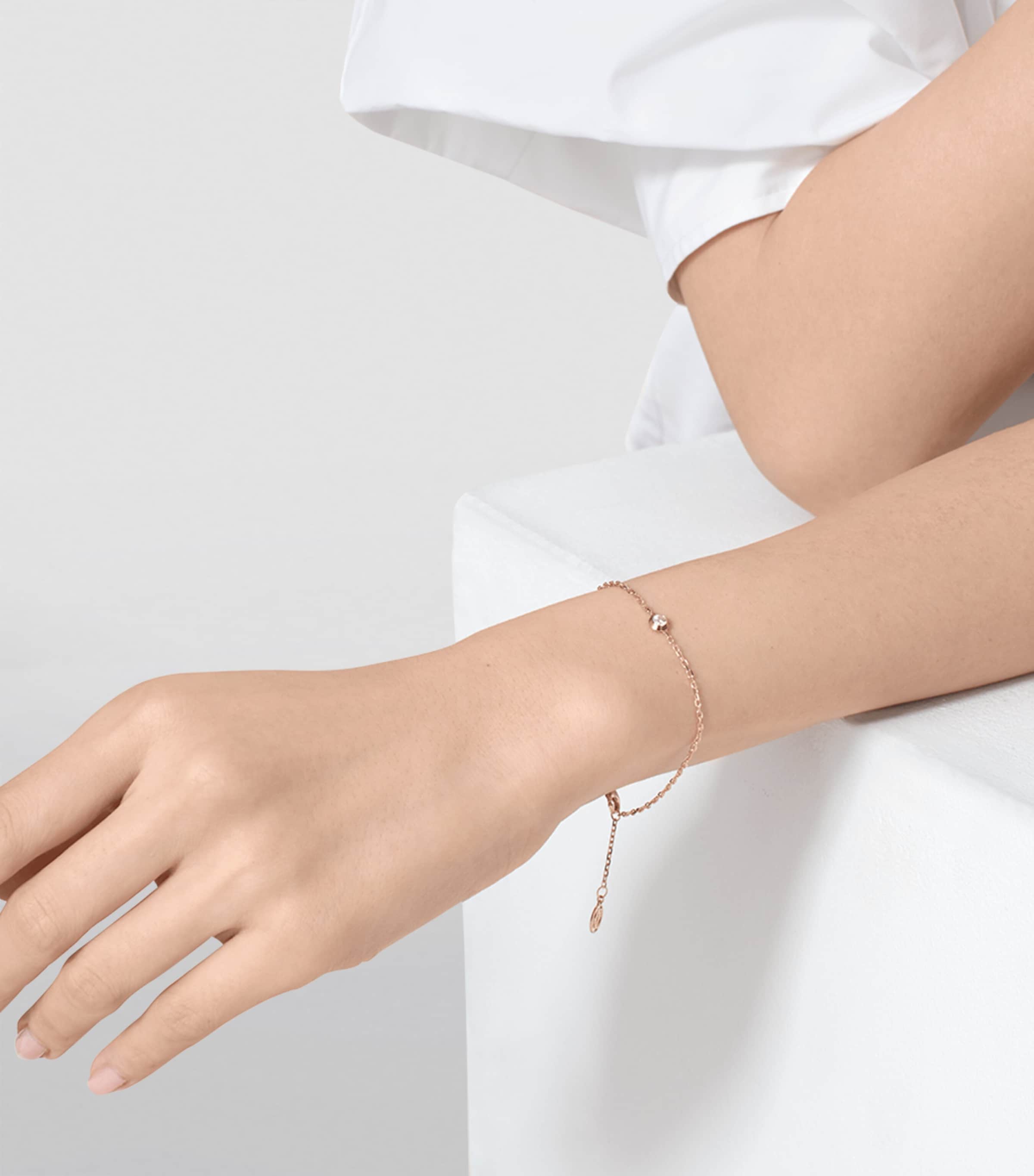 Medium Yellow Gold and Diamond Cartier d'Amour Bracelet YELLOW GOLD Image 4