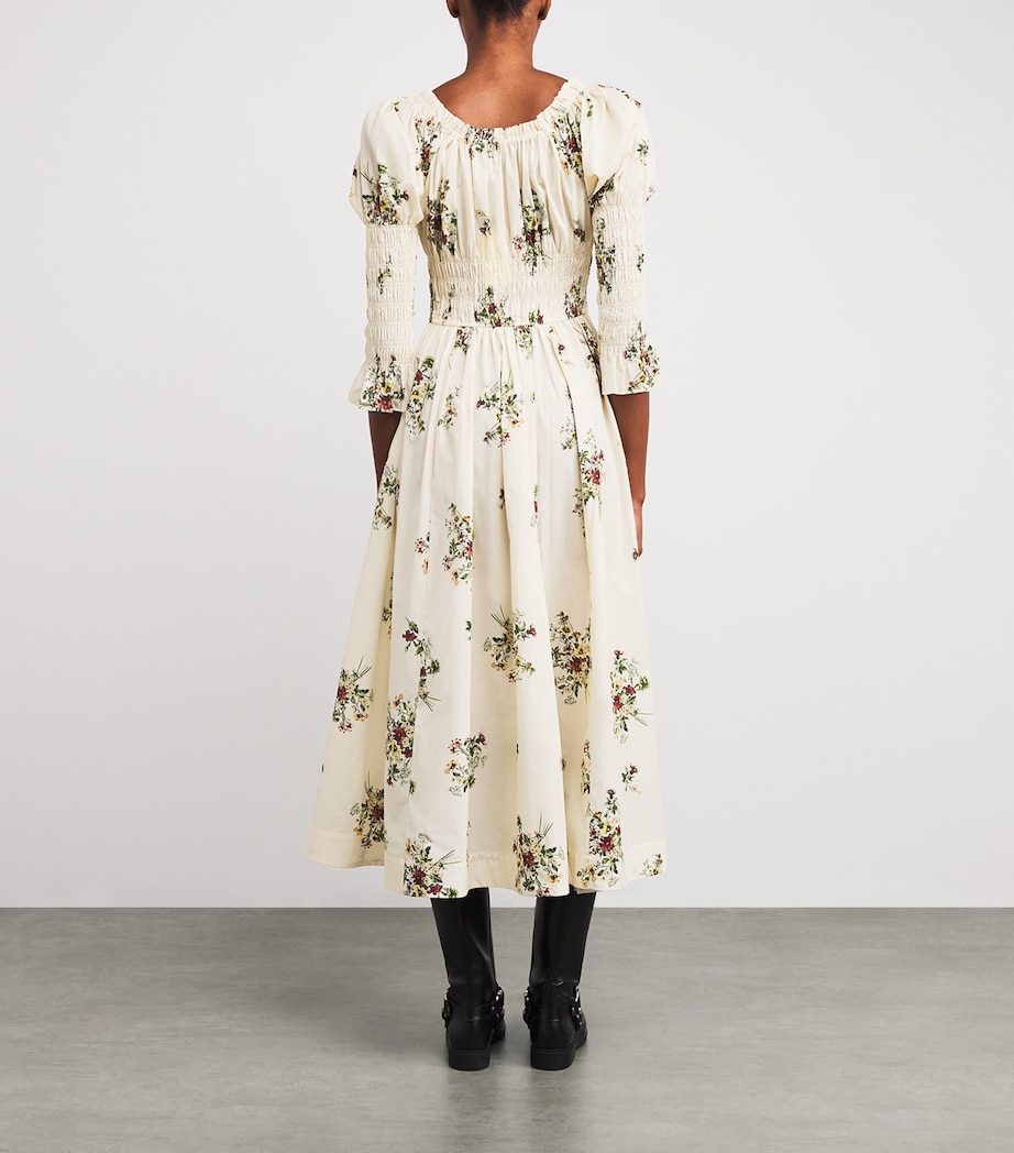 Cotton Kaira Midi Dress PRIMROSE BOUQUET Image 3