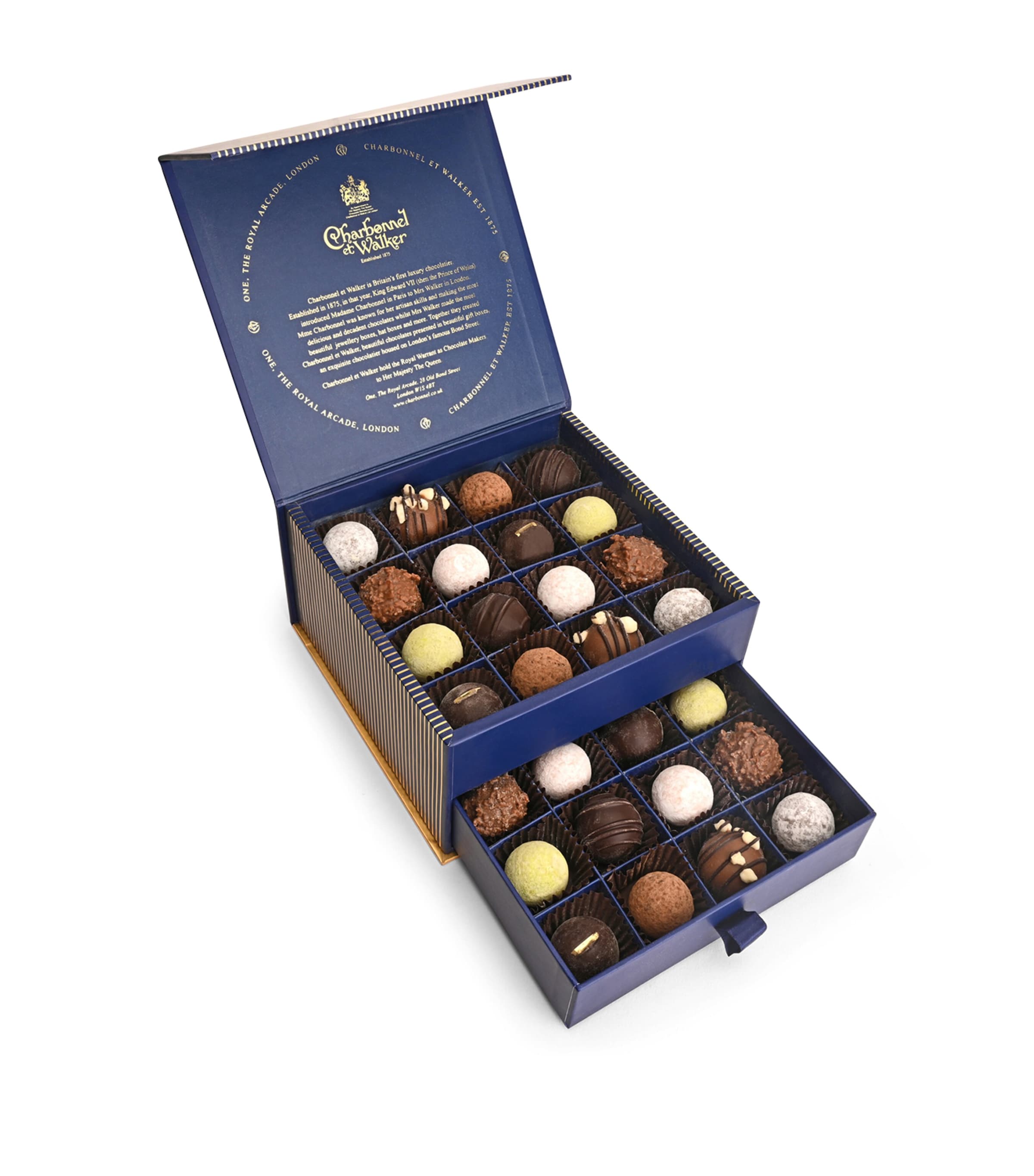 Charbonnel et Walker Victorian Drawer 32-Piece Truffle Selection (415g) Image 3