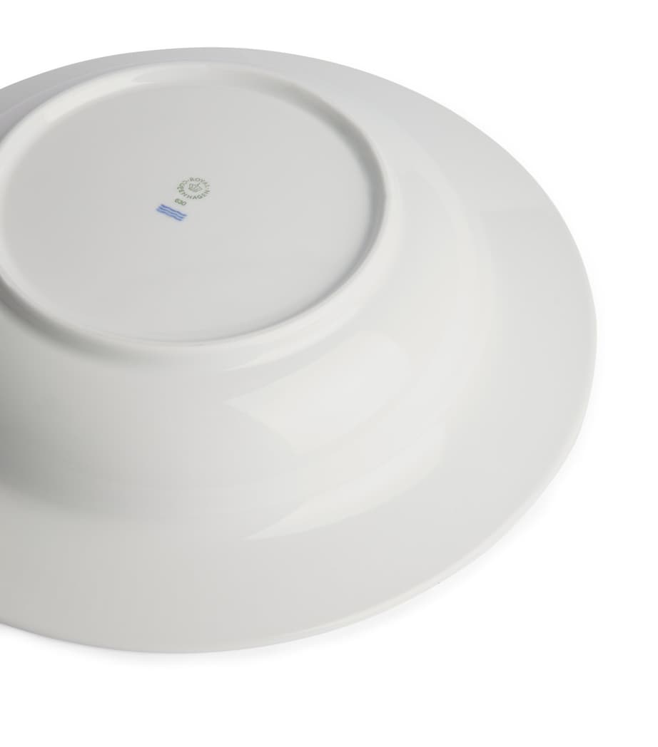 White Fluted Deep Plate (30cm) WHITE Image 2