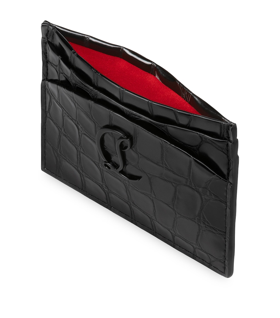 Loubi54 Croc-Embossed Card Holder CM53 Image 4