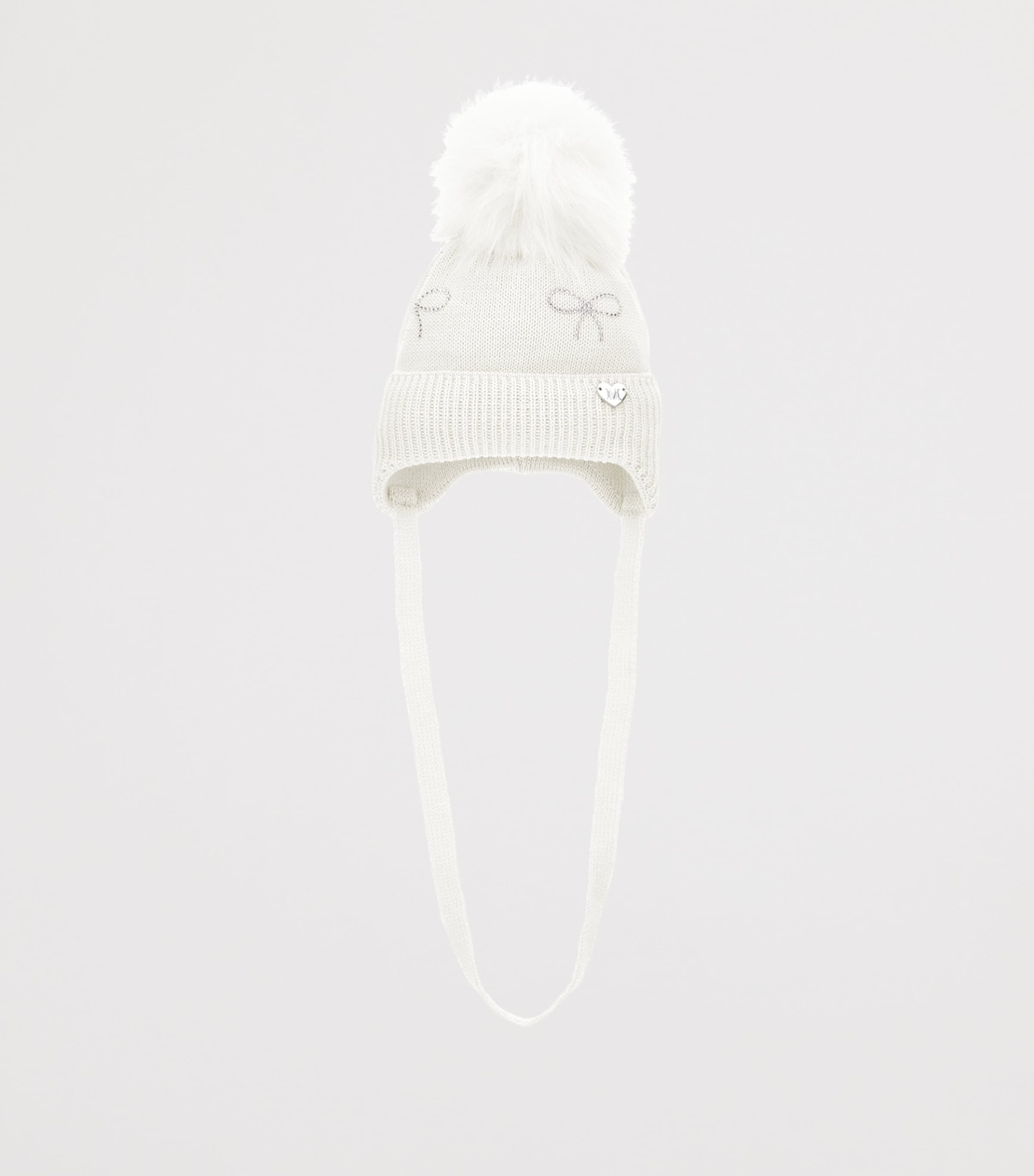 Wool-Blend Pom-Pom Hat PANNA Image 2