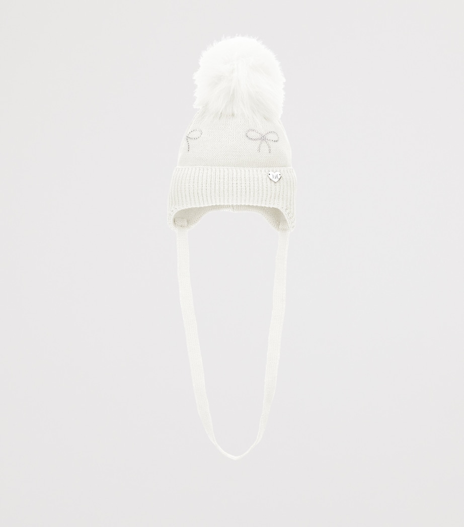 Wool-Blend Pom-Pom Hat PANNA Image 2