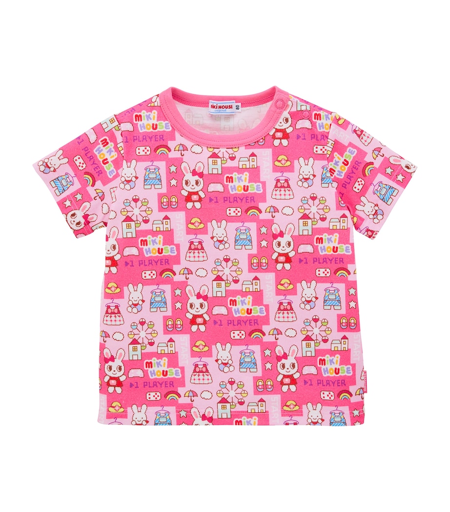 Miki House Retro Video Game T-Shirt (2-7 Years) Image 1