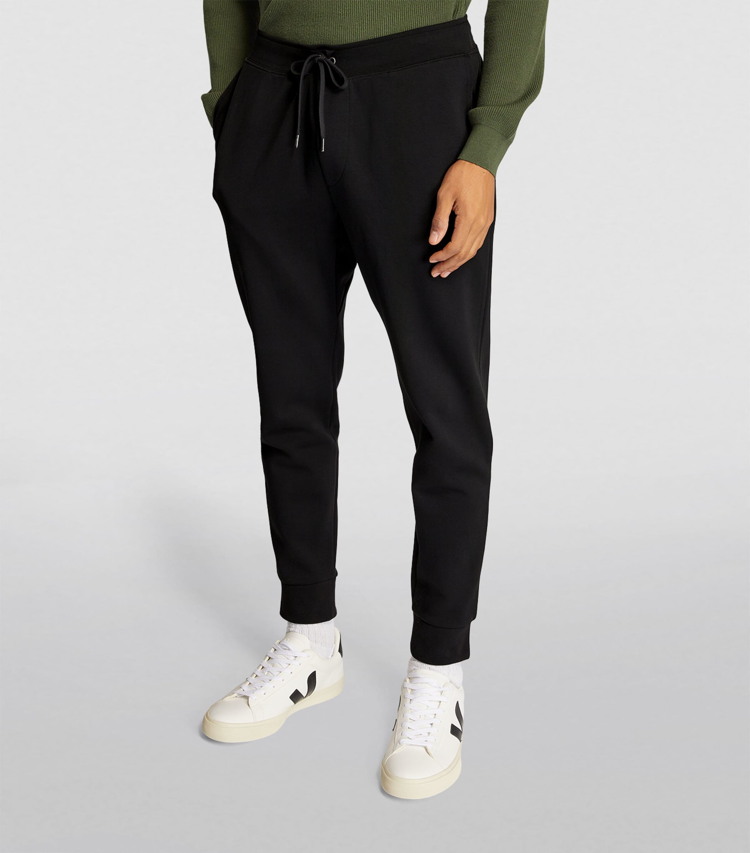 Polo black sweatpants hotsell