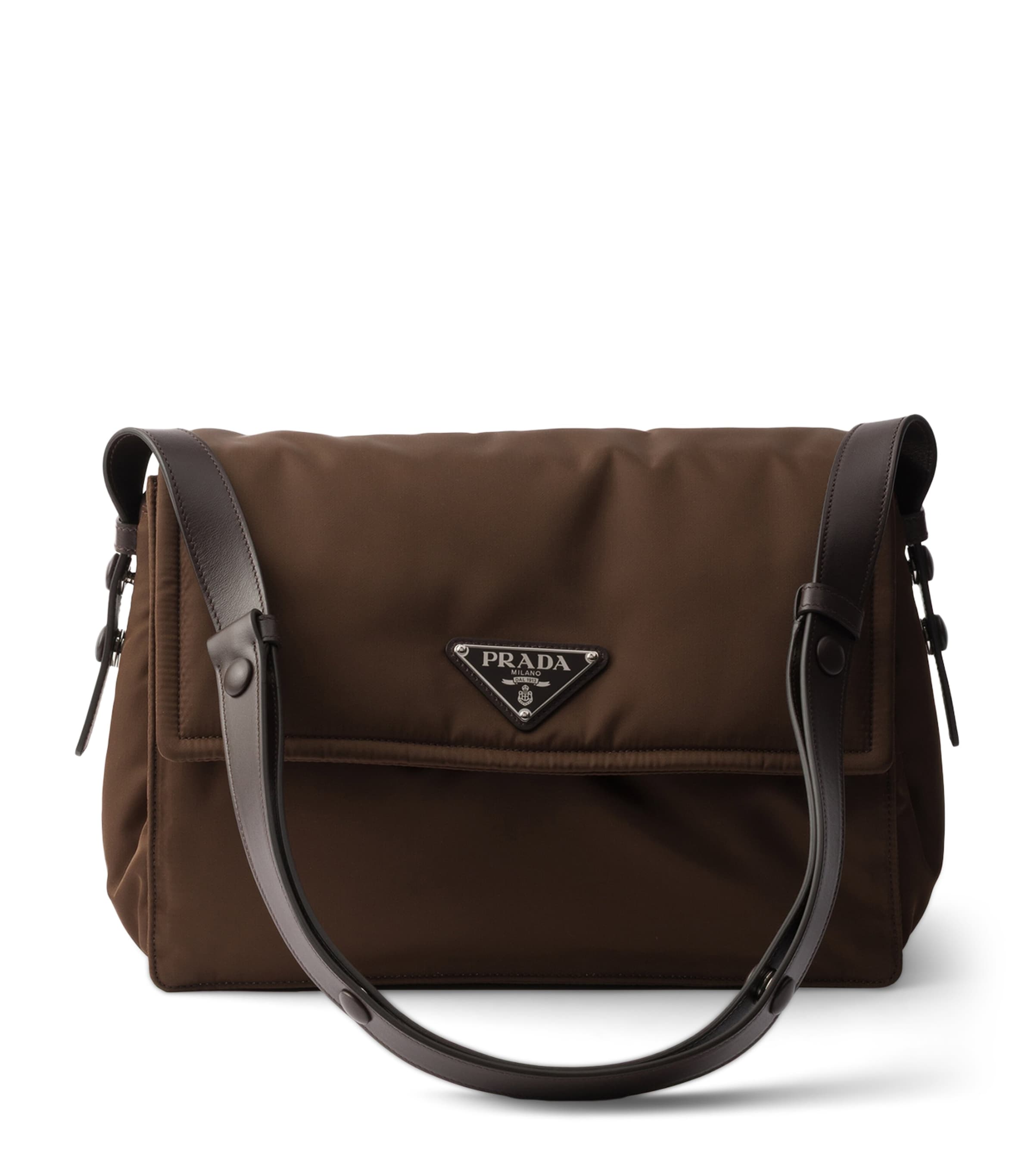 Medium Re-Nylon Traveller Shoulder Bag F0038 Image 1