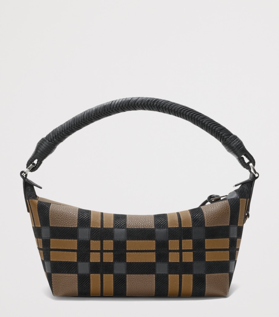 LOEWE x Cosima Von Bonin Leather Cala Top-Handle Bag Brownish Green/multi Image 4