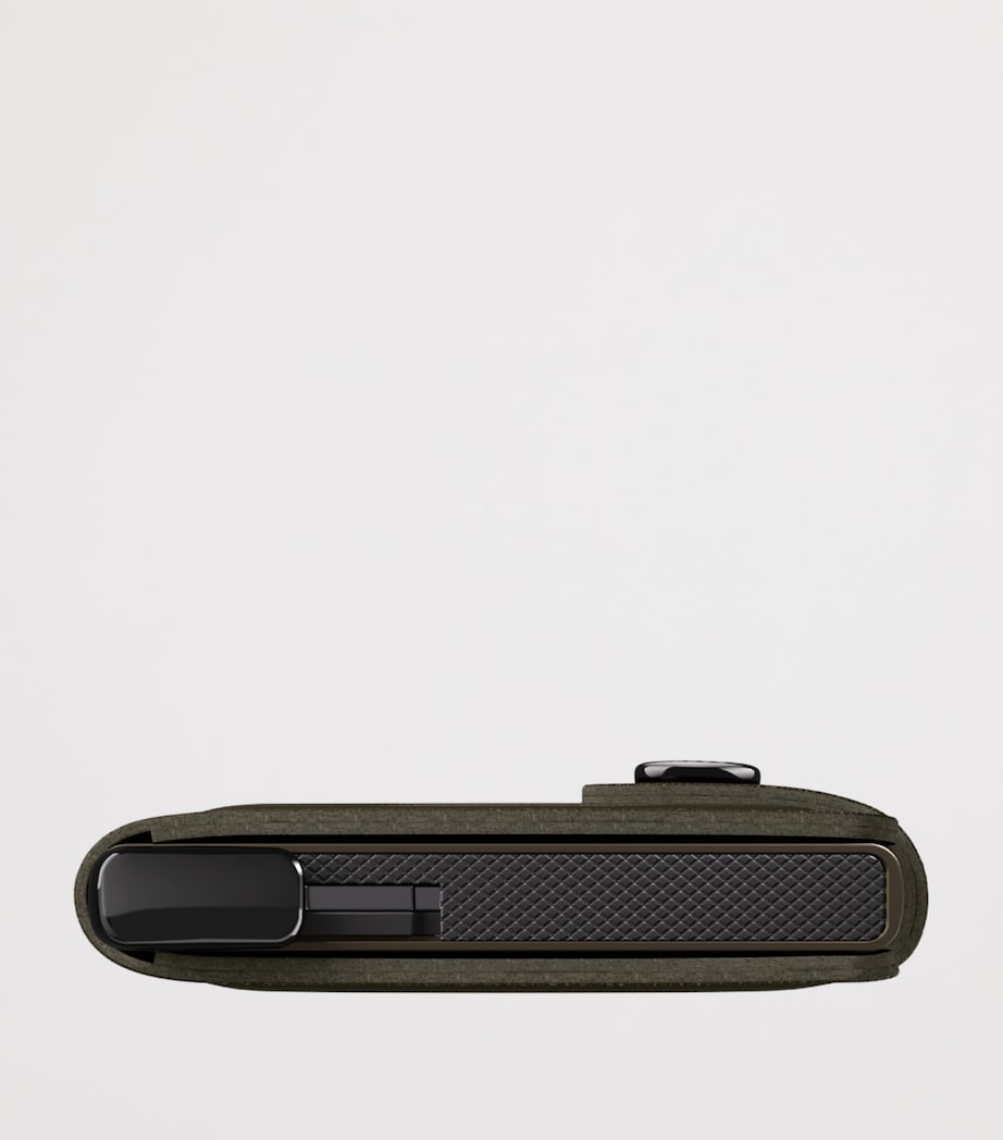 Secrid Leather Embossed Lines Miniwallet Cedar Image 6