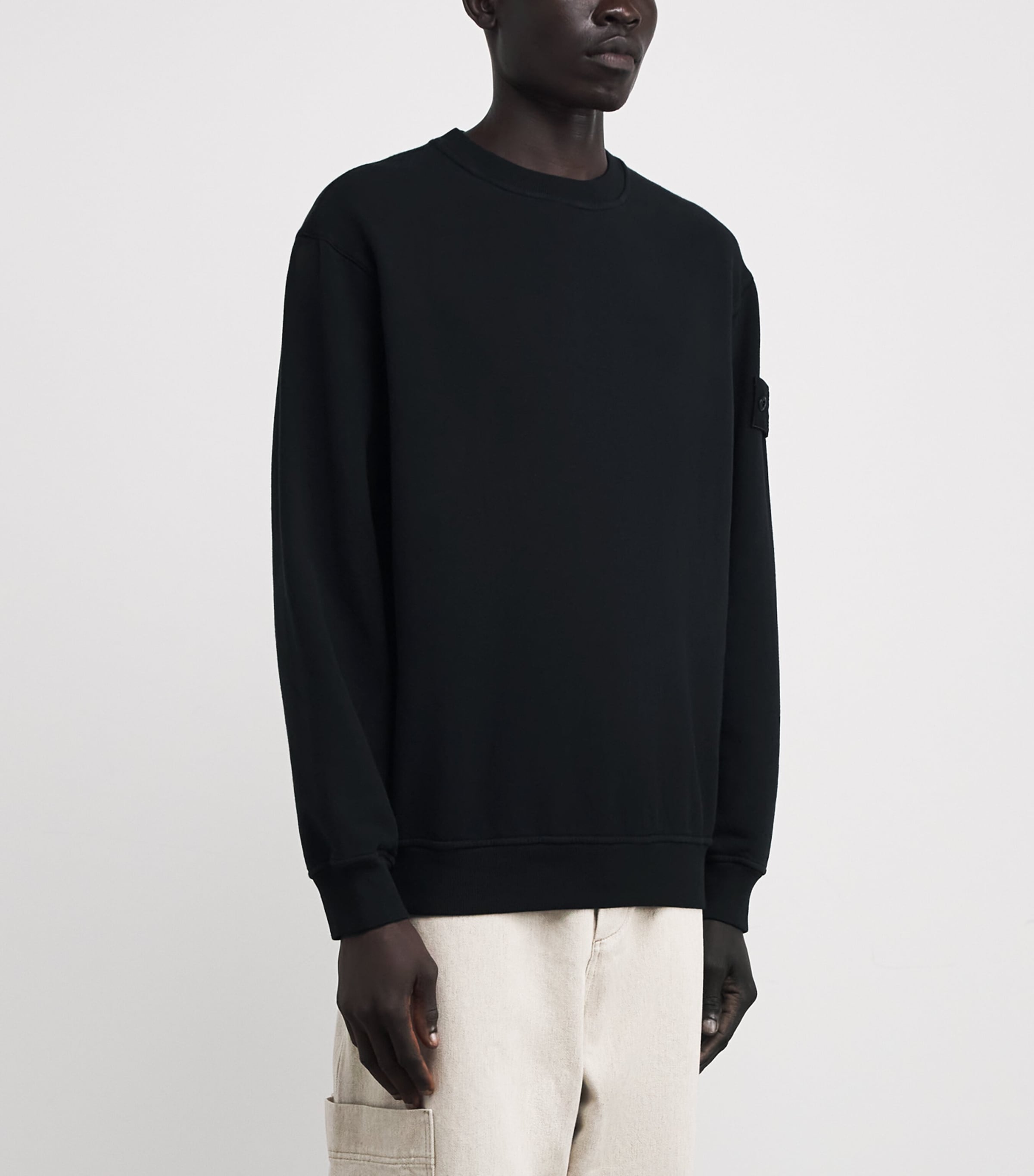 Stretch Organic Cotton Ghost Sweatshirt V0020 Image 3