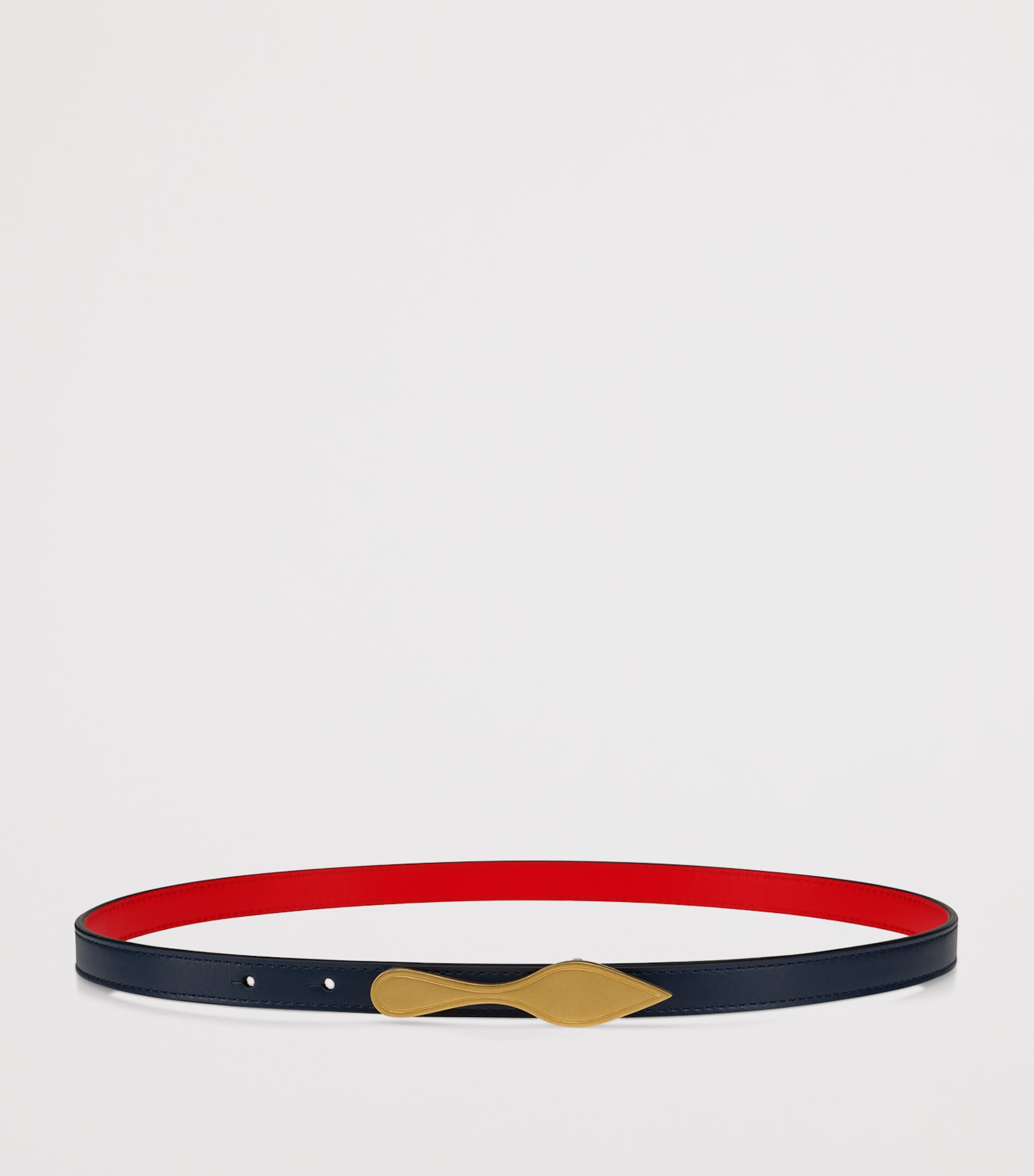 Christian Louboutin Bettina Leather Reversible Belt Image 2
