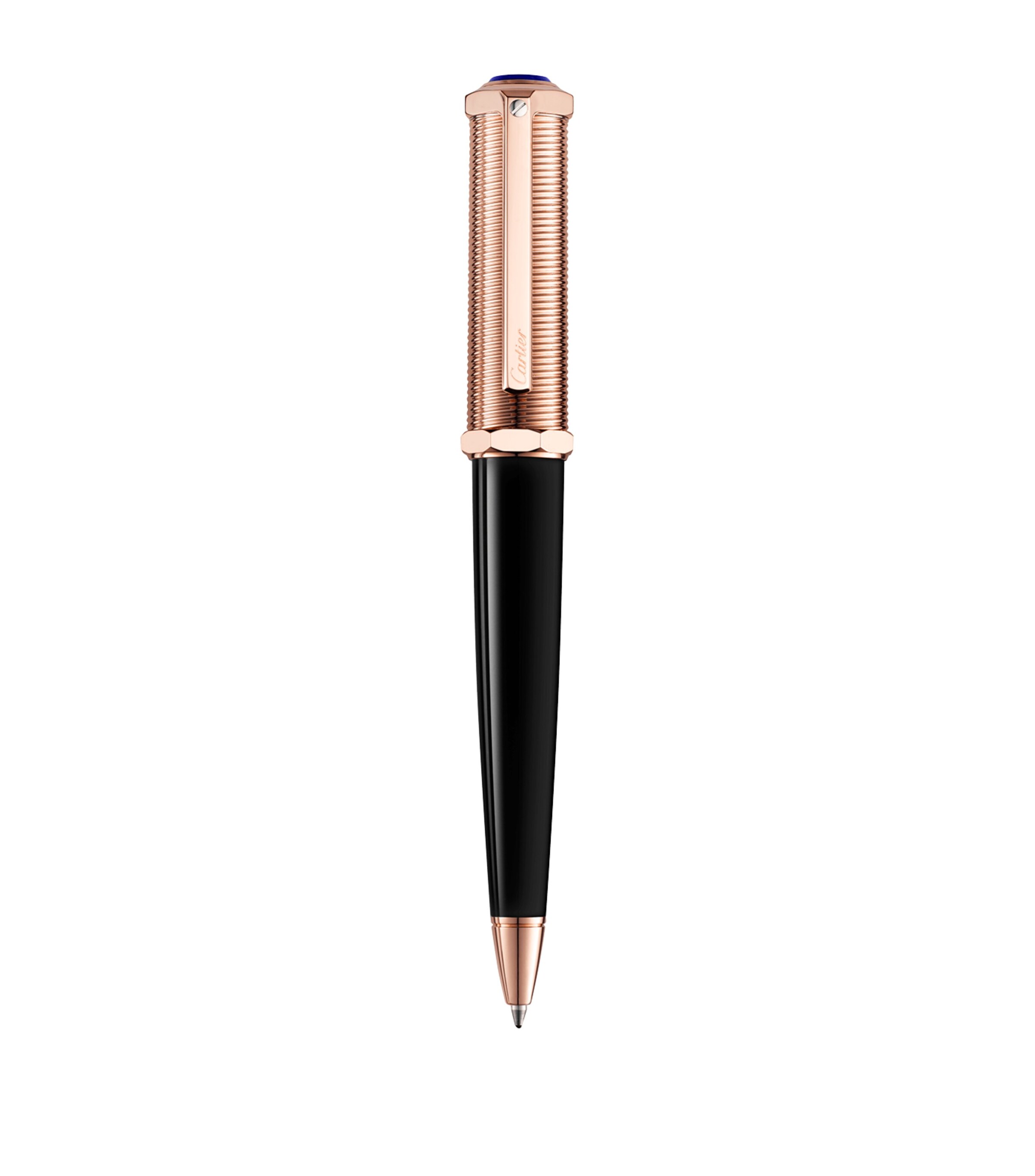 Santos-Dumont Ballpoint Pen BLACK & ROSE GOLD Image 2