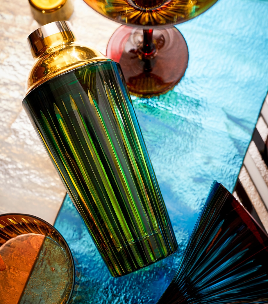 L'Objet Prism Cocktail Shaker Green Image 4
