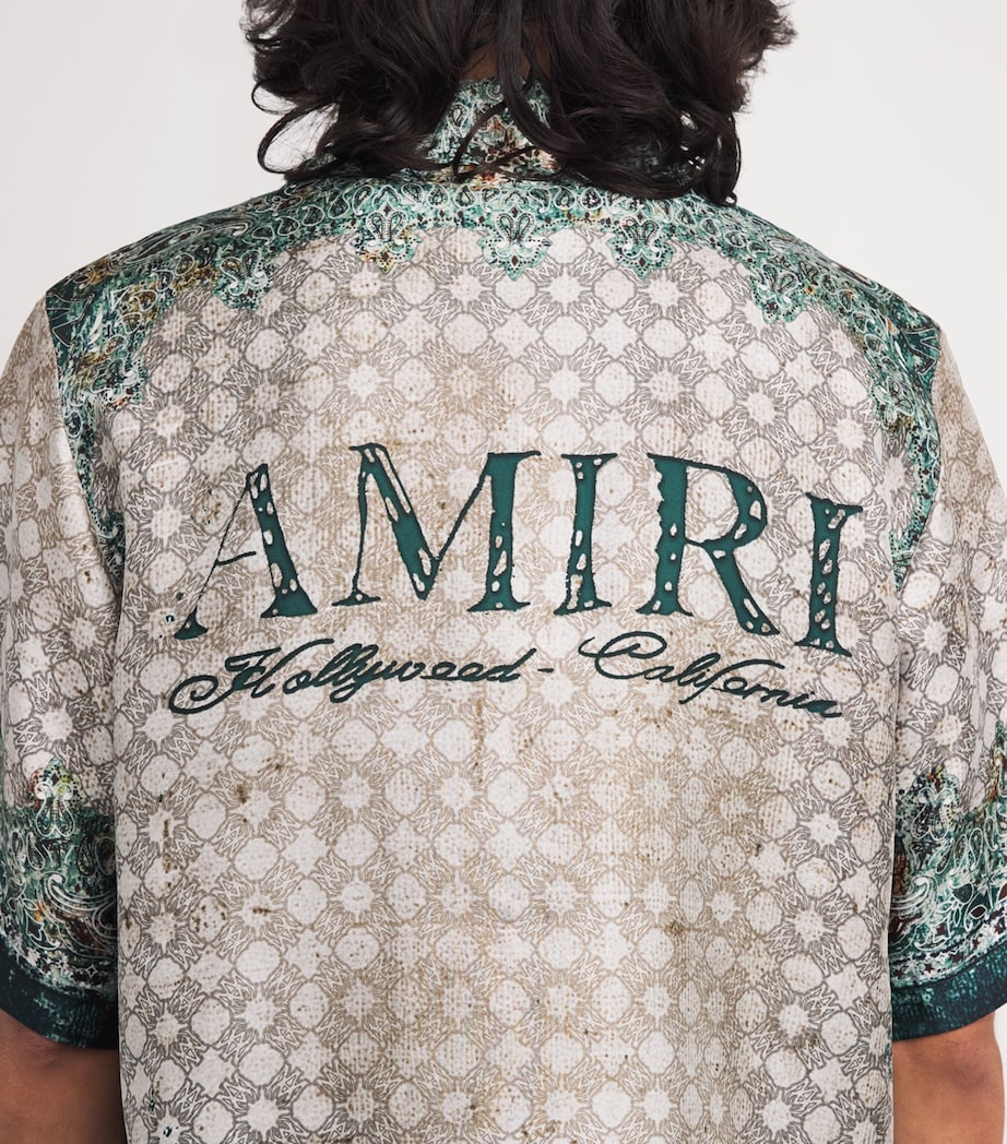Silk Bandana Print Shirt MULTI Image 6