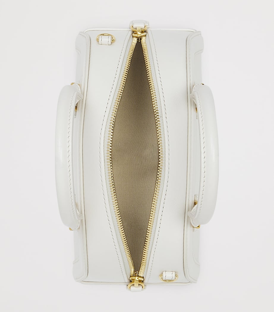 Mini Leather Birdee Boston Cross-Body Bag 9112 Image 5