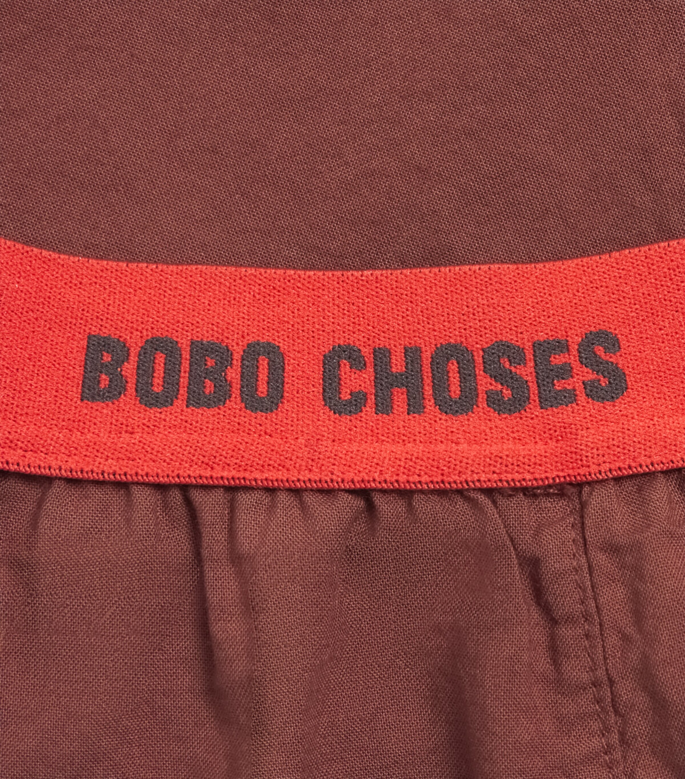 Bobo Choses Logo Bermuda Shorts (6-7 Years) Brown Image 3